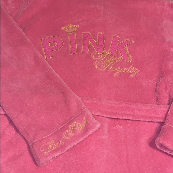 Vintage Pink Victoria’s Secret Robe Y2K Pink Rock Royalty - Picture 7 of 7